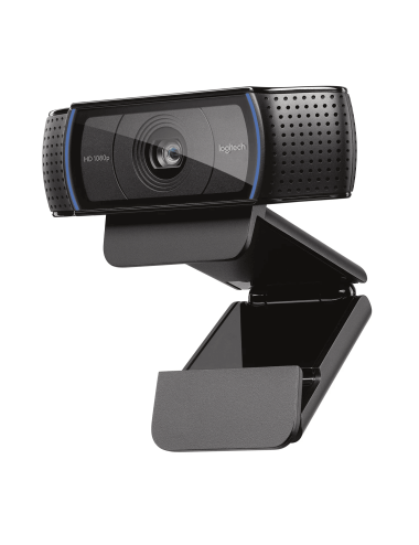 LOGITECH WebCam HD Pro C920, USB, Negru