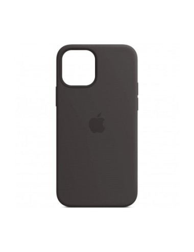 Apple iPhone 12/12 Pro Silicone Case with MagSafe – Black