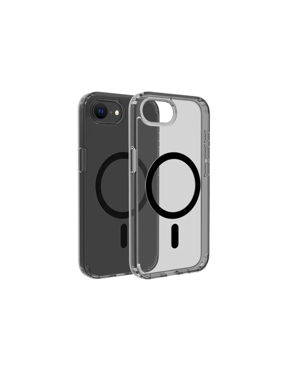 Dviced Magnetic iPhone 17e/16e smoke case - Black
